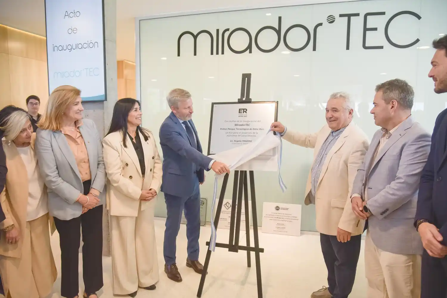 Rogelio Frigerio inauguró el Mirador TEC, el primer Parque Tecnológico de Entre Ríos