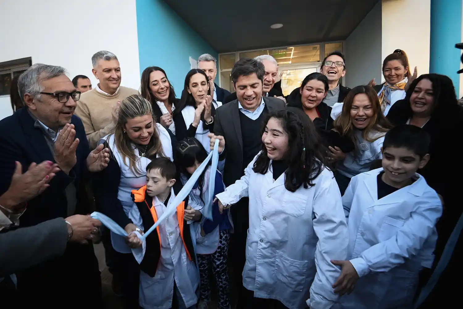 Nuevo edificio educativo en Villa Elisa (Fuente: Radio Provincia)
