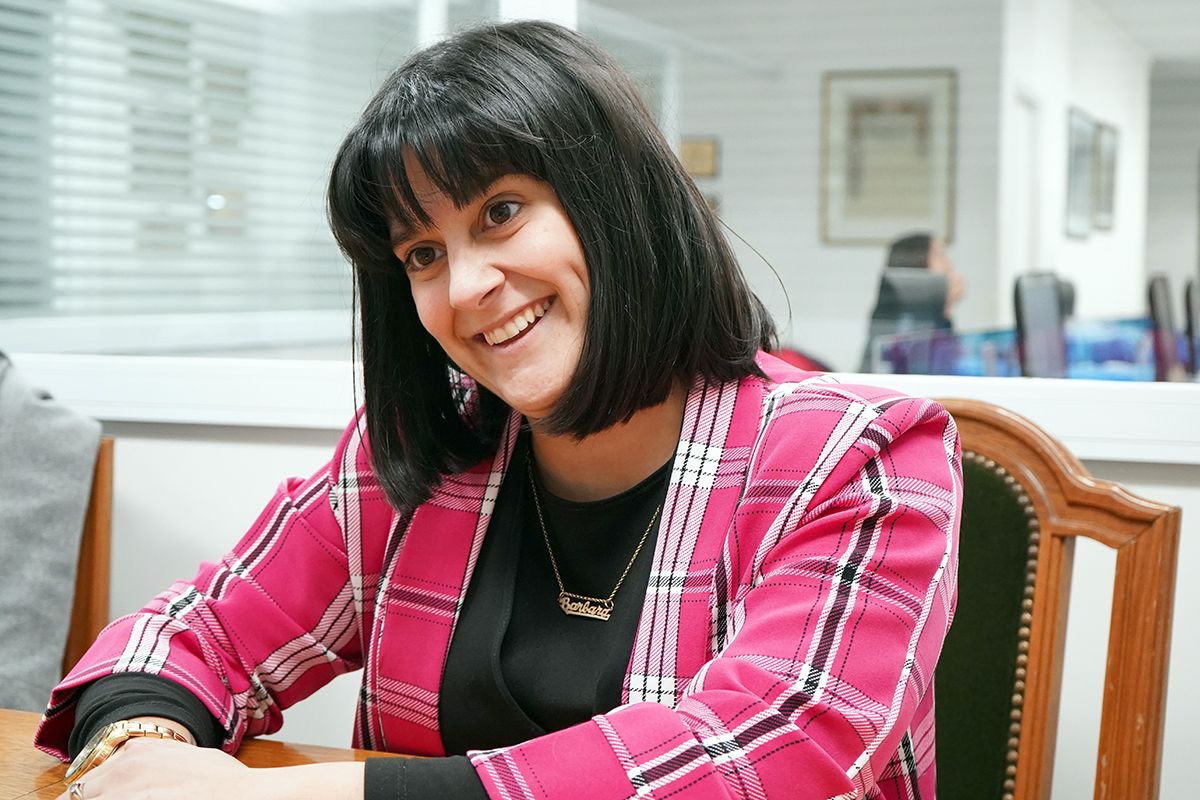 Amor. Por la profesión elegida, aseguró tener Bárbara Domínguez, quien se recibió a fines de 2019