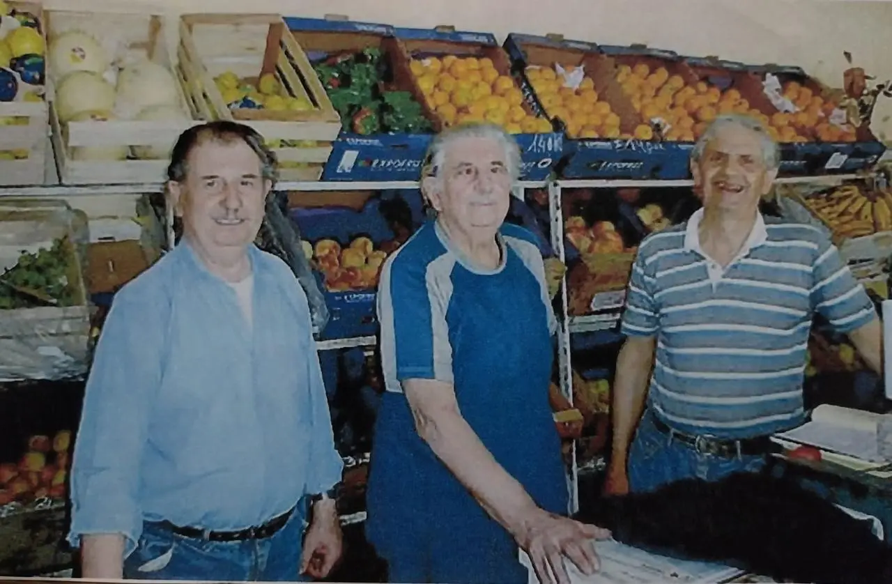 Padres de un negocio que perdura. Héctor, Antonio y Oscar Stefano en el recuerdo de un emprendimiento familiar
