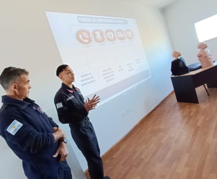 Bomberos Voluntarios darán dos charlas sobre RCP