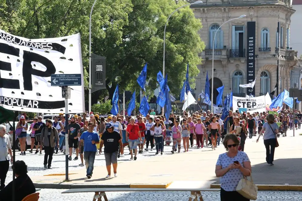 Desde la Economía Popular se movilizaron  por el tratamiento de proyecto de ordenanza
