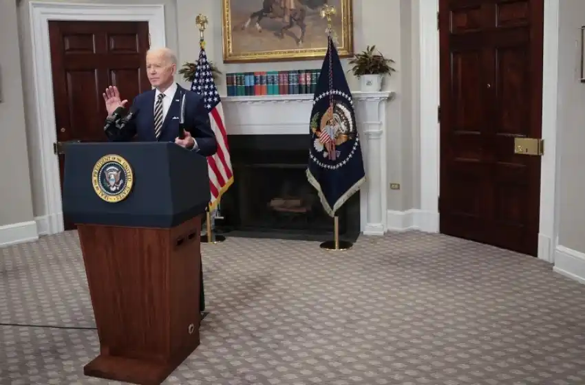 Biden pidió 33.000 millones de dólares para Ucrania "lo más rápido posible"