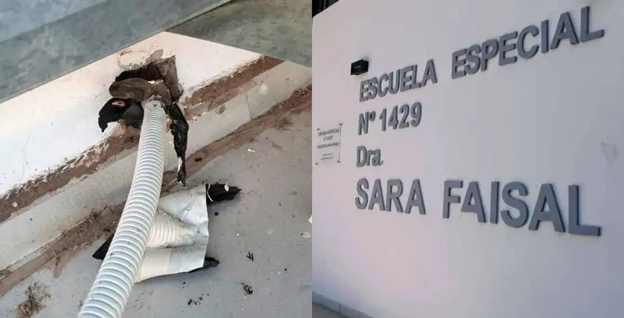 Santa Fe: delincuentes robaron cables y equipos de aire acondicionado en una escuela