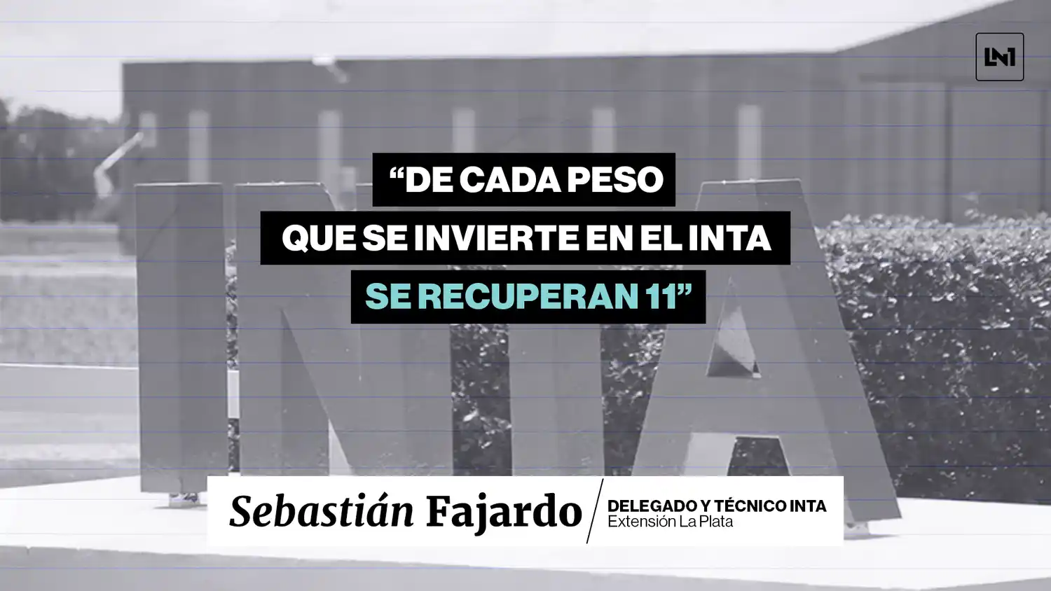 "Es una inversión el INTA, no es un gasto", graficó un delegado ante una inminente "motosierra" en el organismo