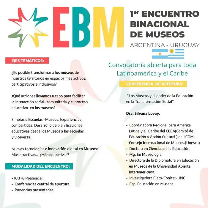 Primer Encuentro Binacional de Museos se realizará en Concordia