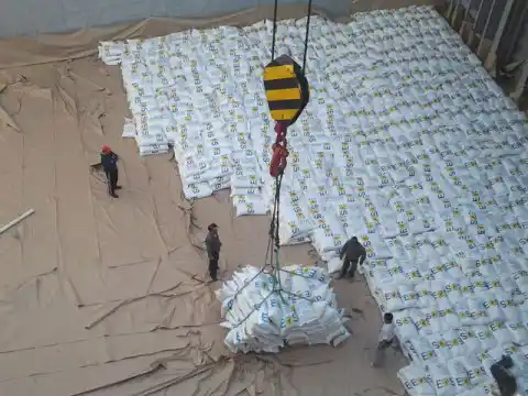 Cargan 30 mil toneladas de arroz en dos puertos entrerrianos para Irak