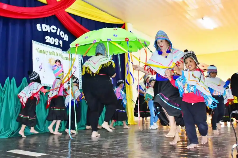 Terminó el Canta y baila en el Nivel Inicial