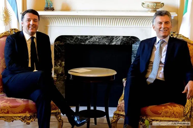 Macri se reunió con el Primer Ministro de Italia