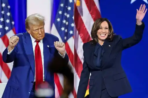 A UN MES PARA LAS ELECCIONES: Harris y Trump casi empatados en las encuestas