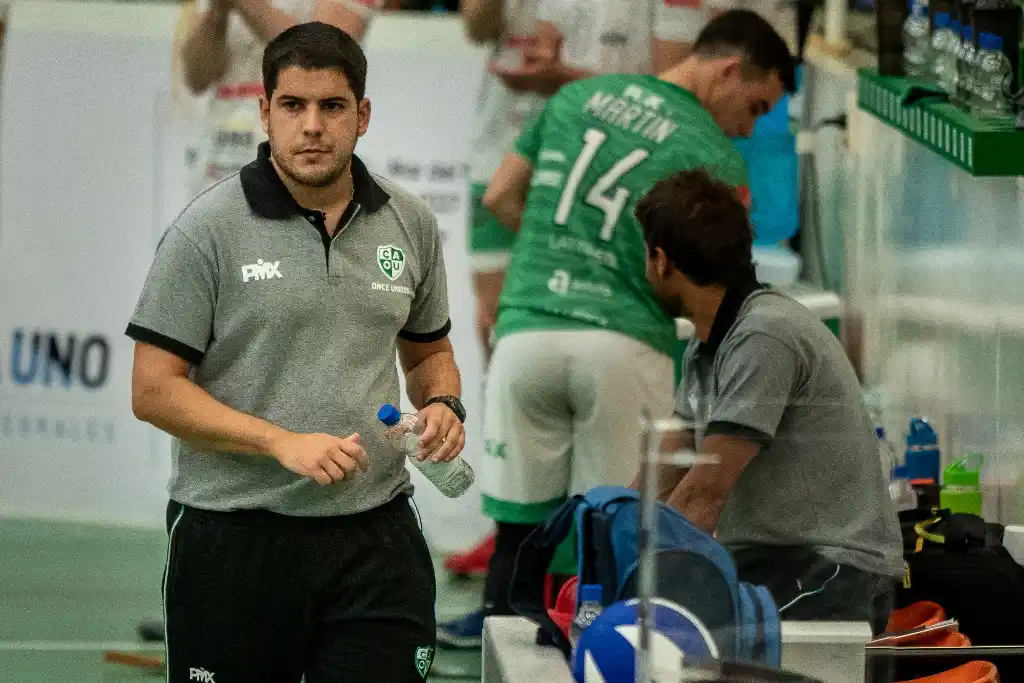 Gonzalo Borstelmann, ex DT de Once Unidos (Foto: Juan Martín Corda (@jmcorda)