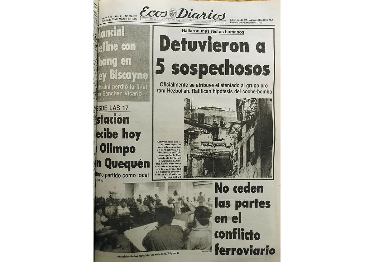 Domingo 22 de marzo de 1992