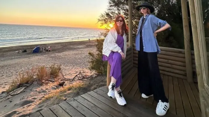 Cristina en Monte Hermoso: Florencia Kirchner compartió fotos con su madre en la costa bonaerense