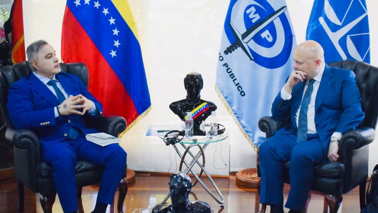 COMIENZA LA VISITA DEL FISCAL DE LA CPI: Karim Khan y Tarek William Saab revisaron la protección de los DD.HH en Venezuela