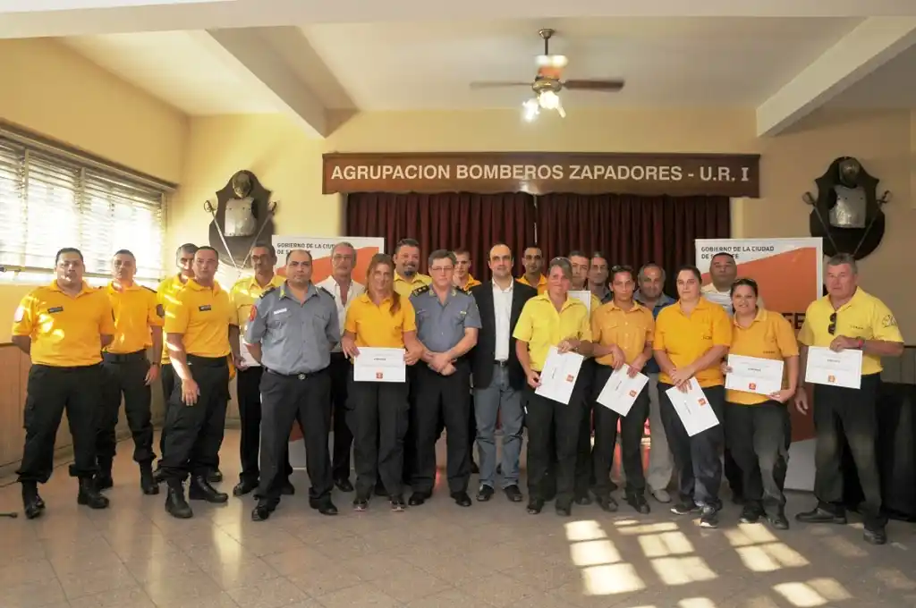 Personal del Cobem se capacitó para actuar en distintas situaciones de emergencia