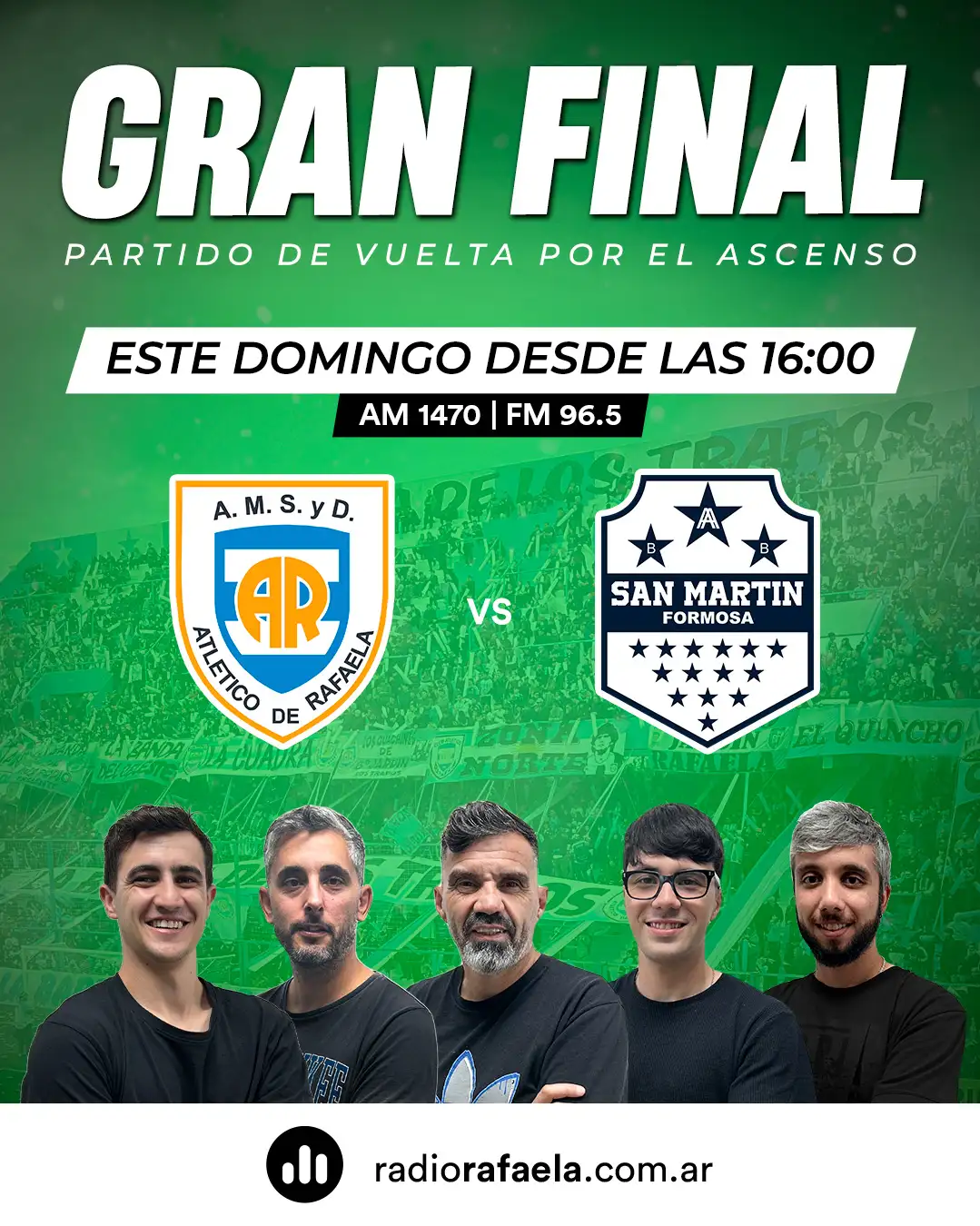 gran final cobertura radio rafaela