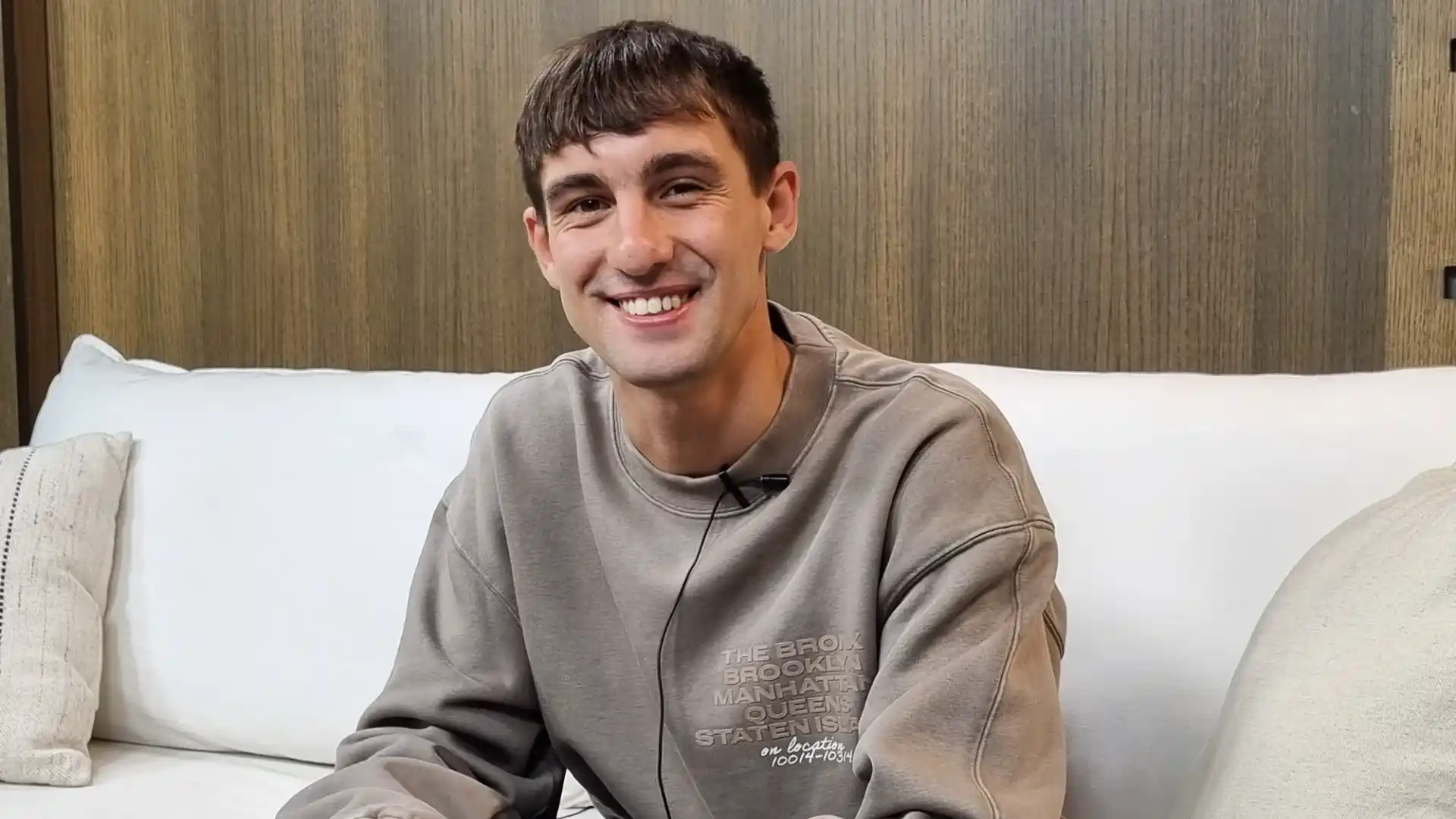 Ignacio Segonds, conocido como “Niño Neo”, rapero y poeta tandilense.