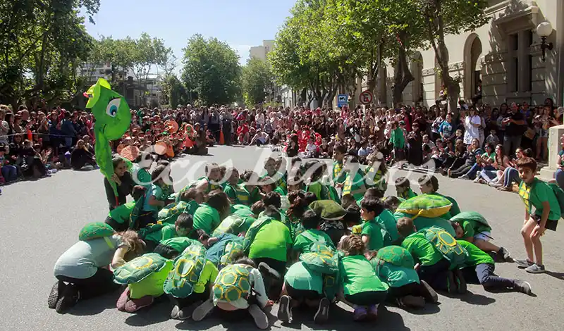 Colorido acto de cierre de la Primaria 51
