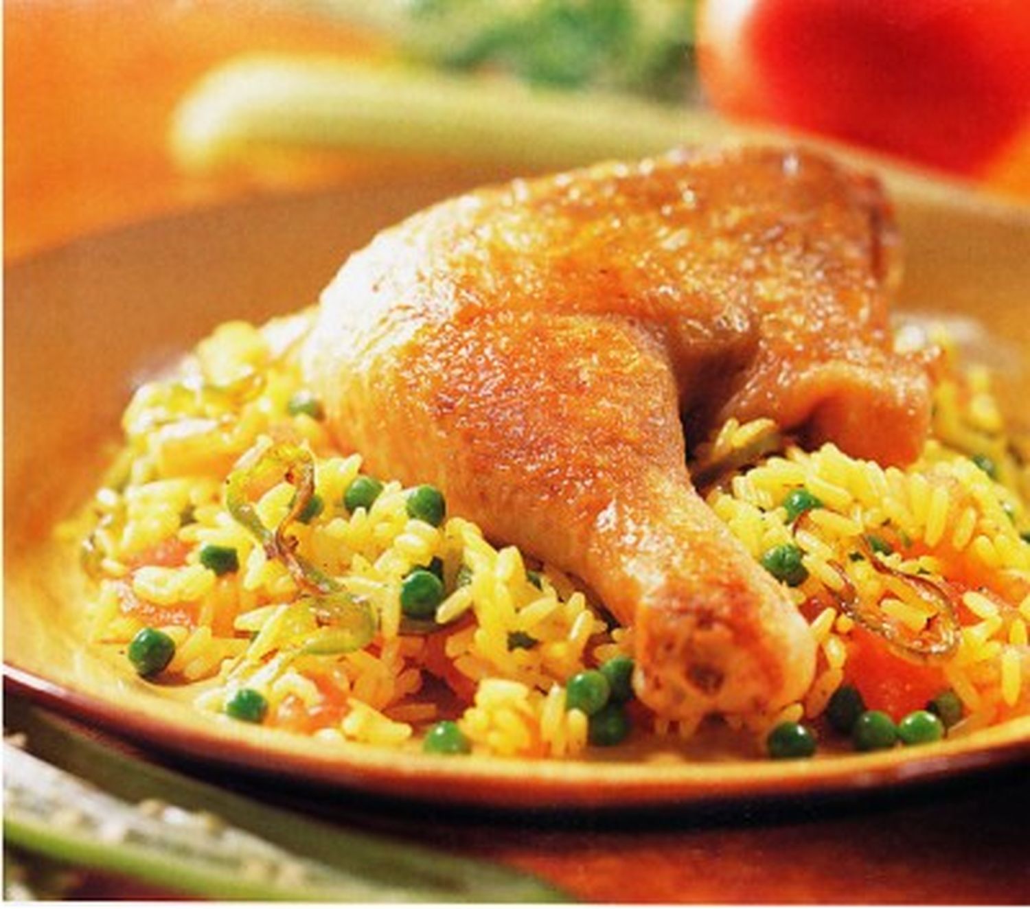 Hoy El Día está para arroz amarillo con pollo