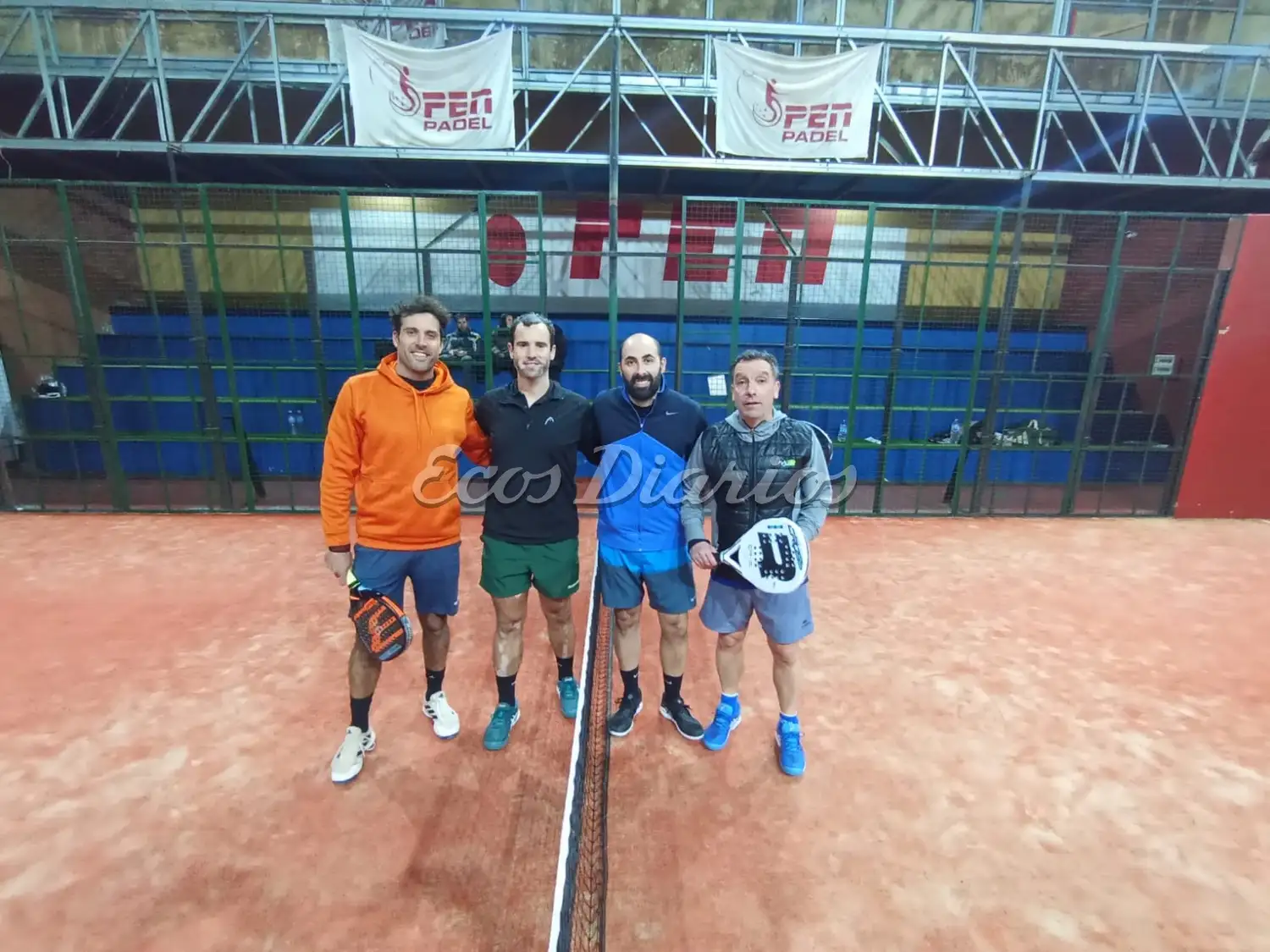 En semis, Jorge Rodríguez y Damián Vázquez vencieron a Manuel Aued y Martín Taboada