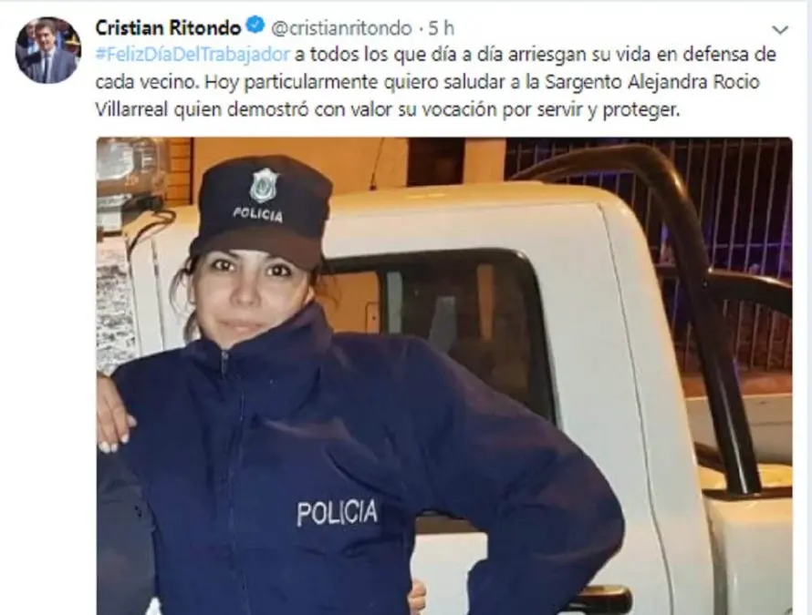 Bullrich y Ritondo destacaron la «vocación» de la policía baleada en San Justo