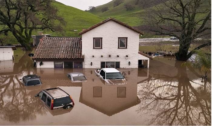 Biden declaró estado de catástrofe grave en  California a la espera de nuevas tormentas