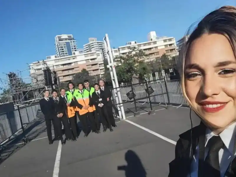 Carla Rodríguez trabaja hace años en seguridad de eventos y decidió realizar la capacitación municipal.
