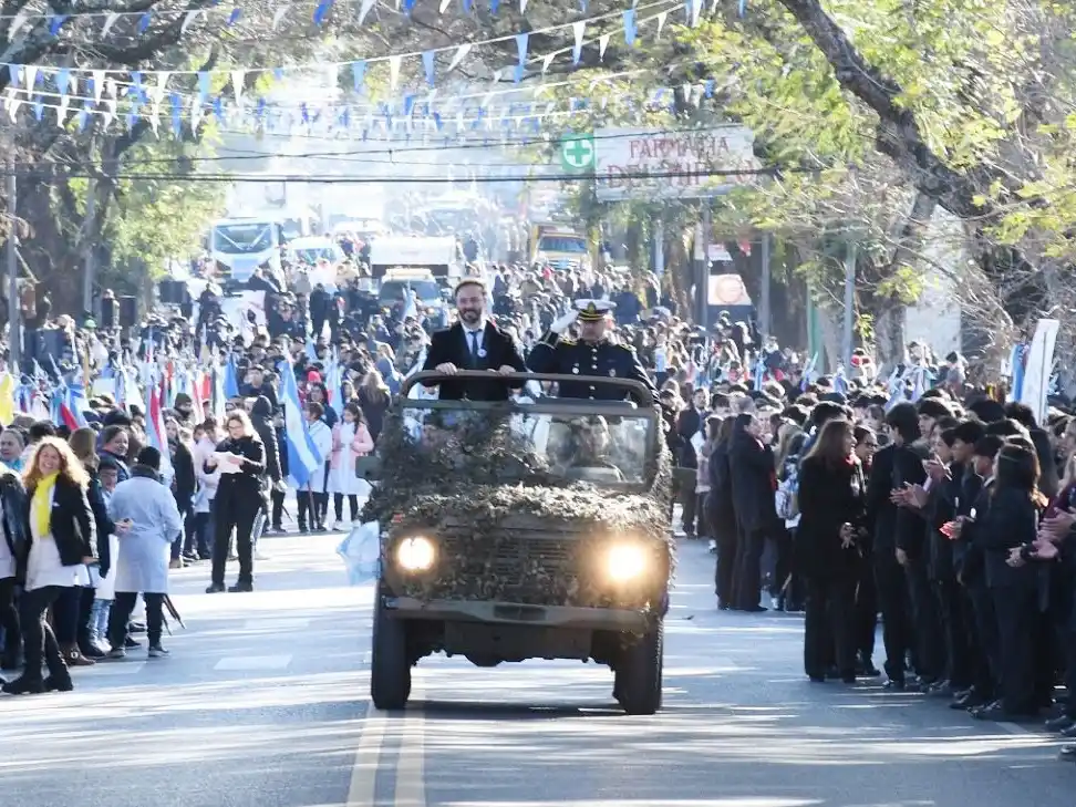 El desfile cívico-militar por el 9 de Julio será por la tarde