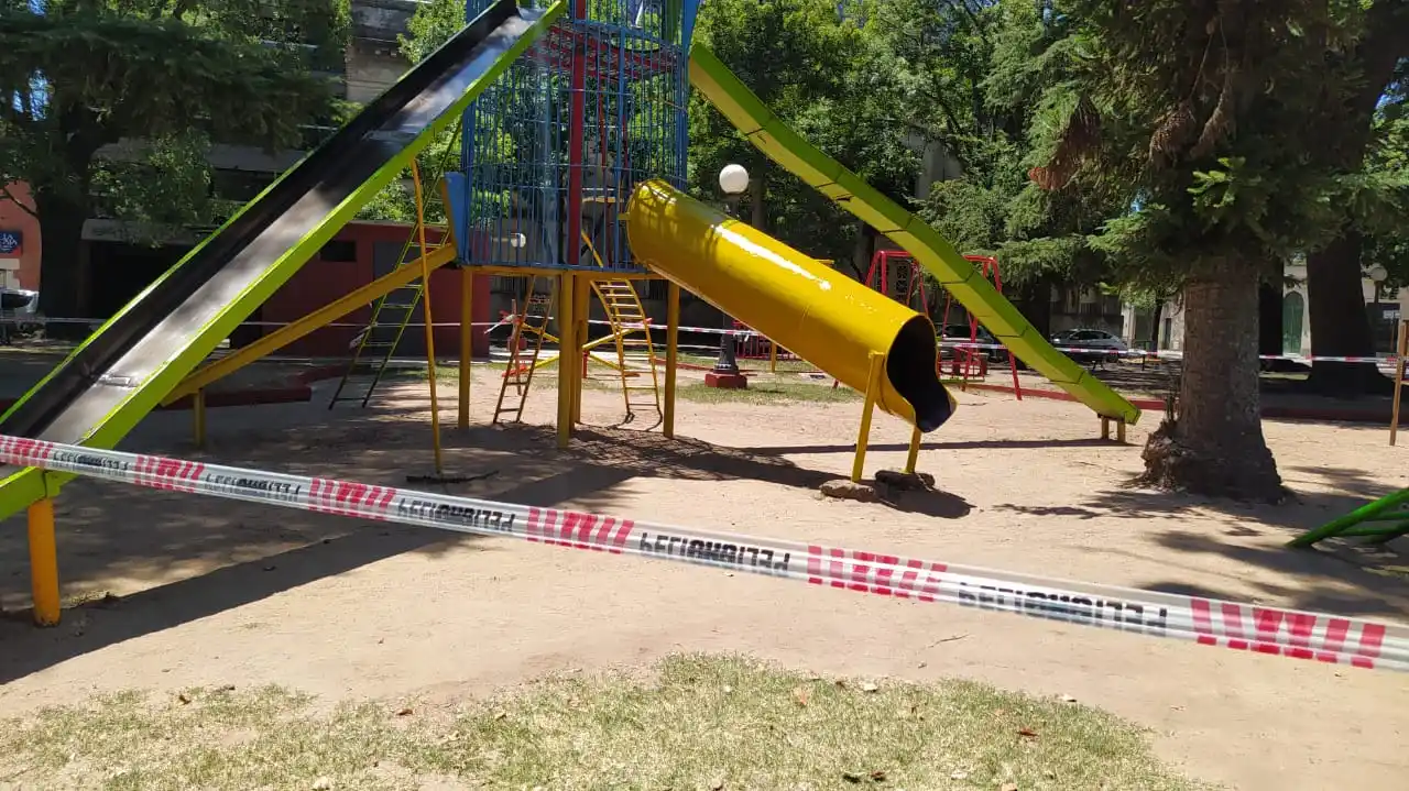 Realizaron mejoras en las Plazas Urquiza y Belgrano