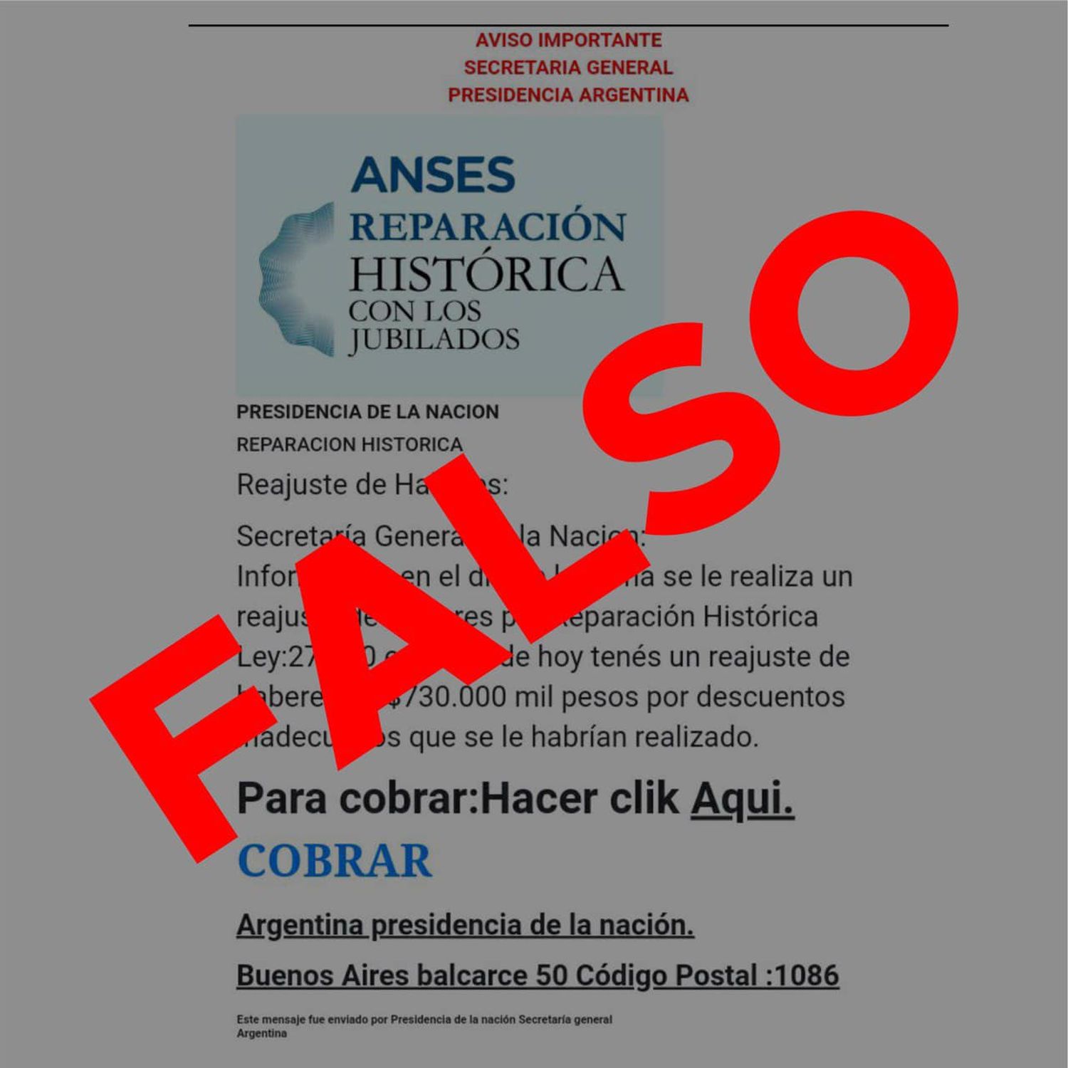 Que No Te Estafen: Nunca Pedimos Datos Personales Y Bancarios Por Correo Electrónico