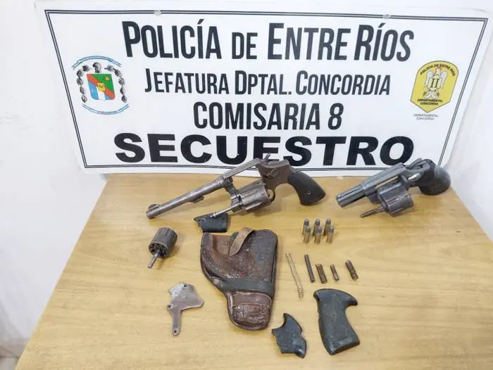 Detuvieron a un joven  por tenencia ilegal  de armas de fuego