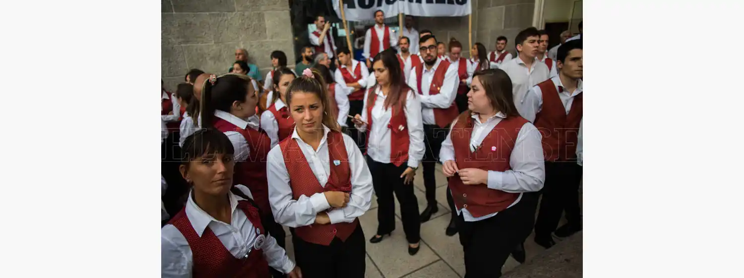 Preparan otra movilización en repudio al cierre de casinos