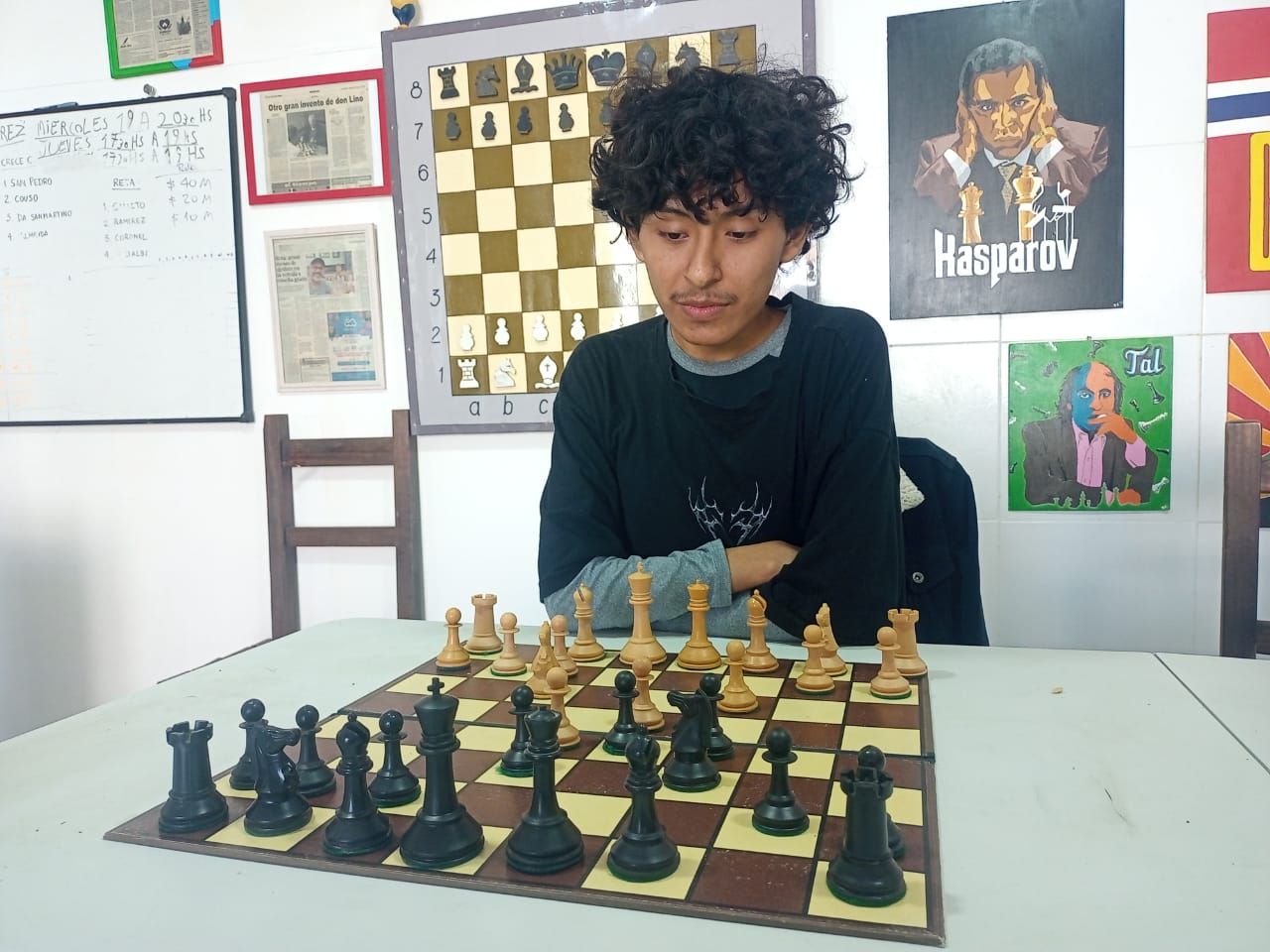 Ajedrez: Matías López Condorí, el más grande de los chicos