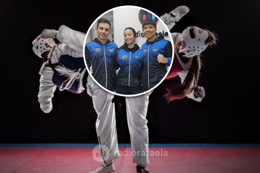 Representantes rafaelinos en el Mundial de Taekwondo: "El nivel es alto y tenemos que estar preparados"