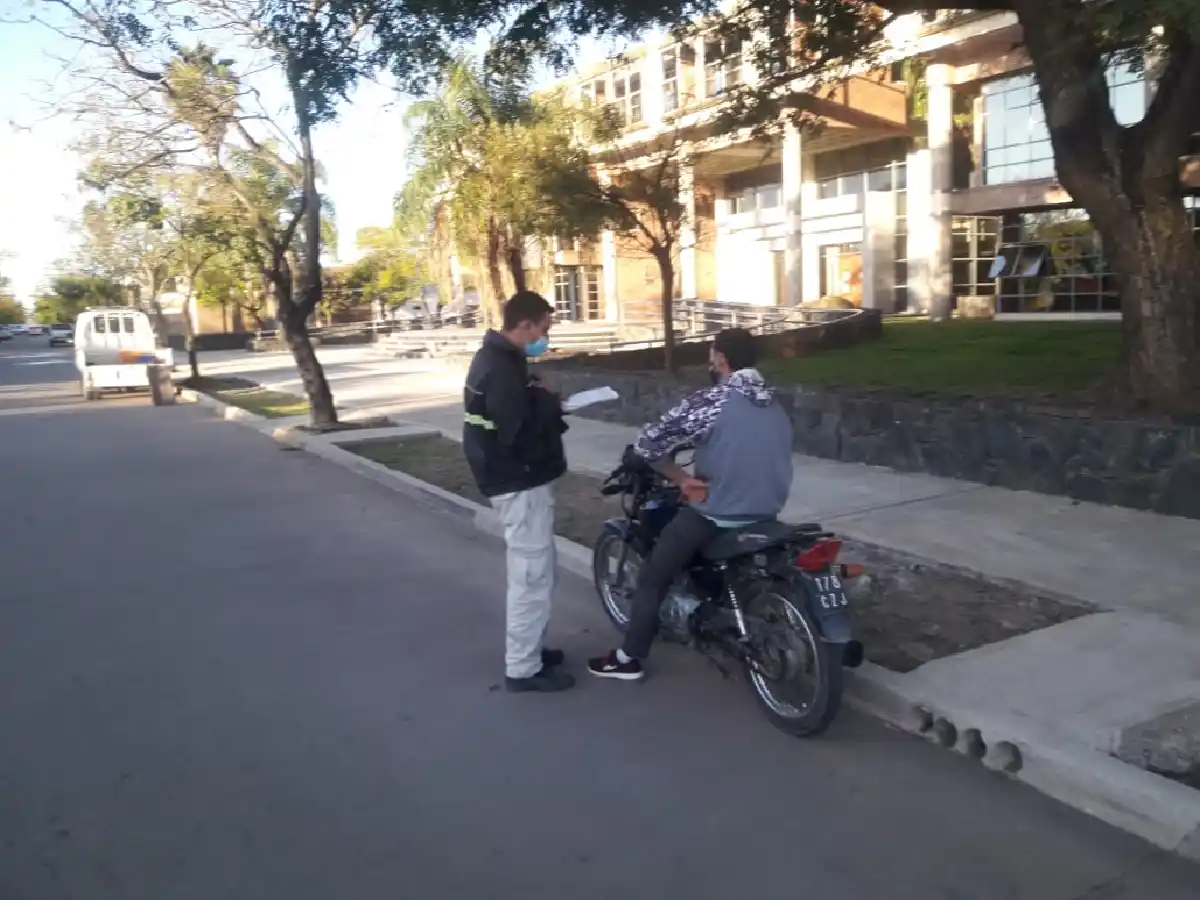 Secuestraron 32 motos en un control de tránsito