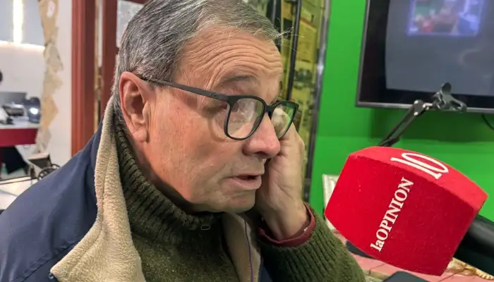 Raúl Rigo en el estudio de Sin Galera