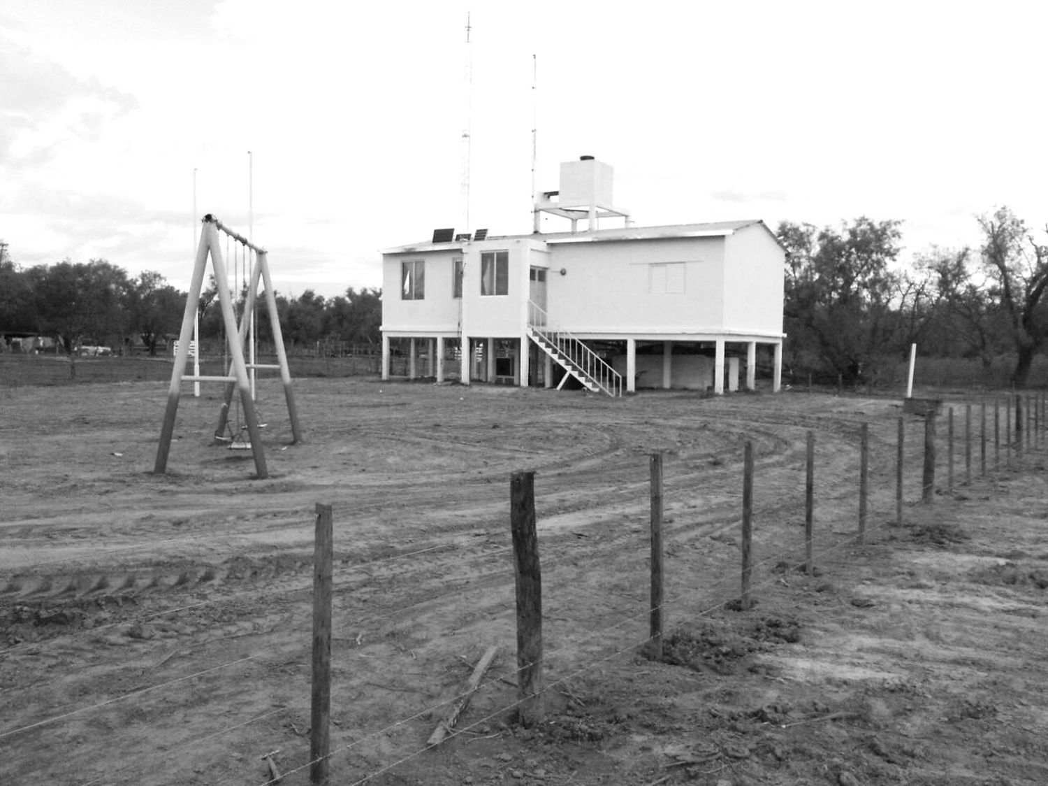 Avance de obra en la Escuela Nº 46 Sección Islas