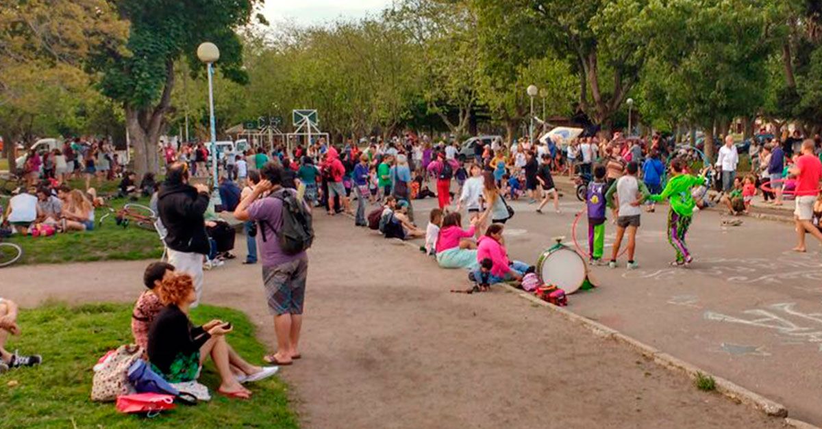 Realizaron encuentro artístico en apoyo al Circo La Audacia