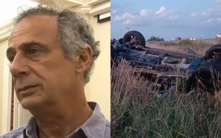 Pedro Somma murió en un choque en ruta 5 (YouTube)