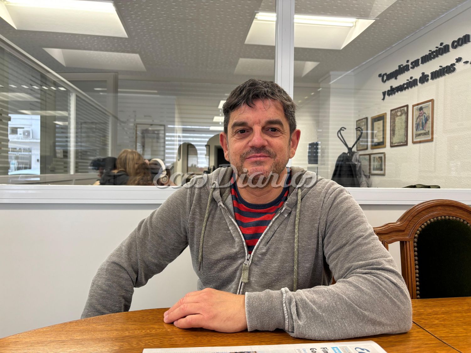 Marcelo Bruno. Escritor de la obra.