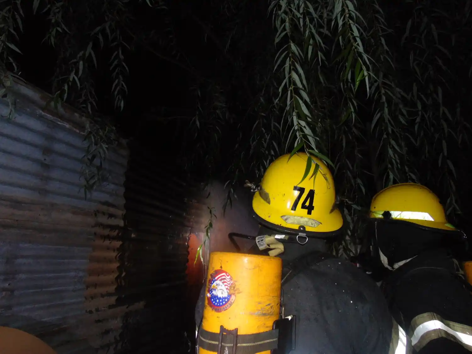 Incendio Villa Moisés
