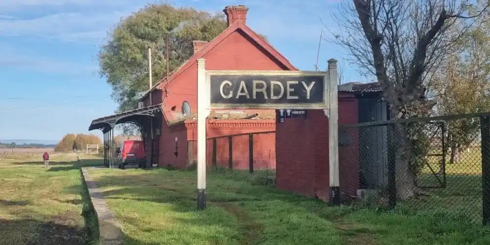 La estación de Gardey fue inaugurada en 1885.