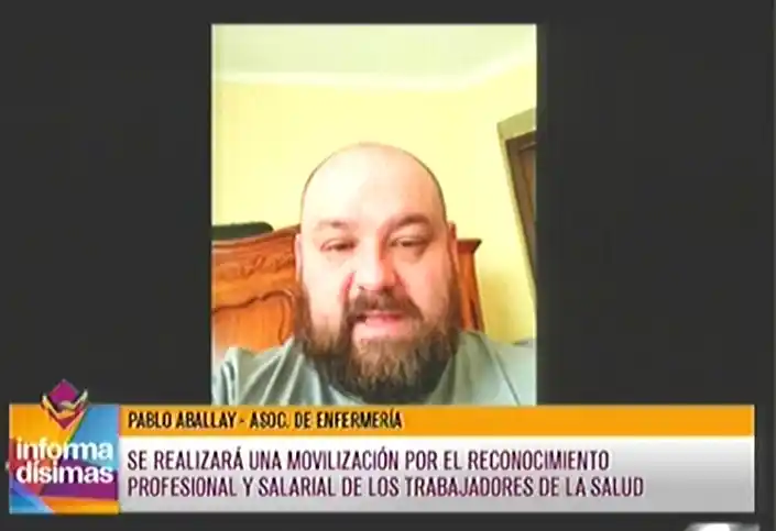 Movilización por el reconocimiento profesional y salarial de los trabajadores de la salud
