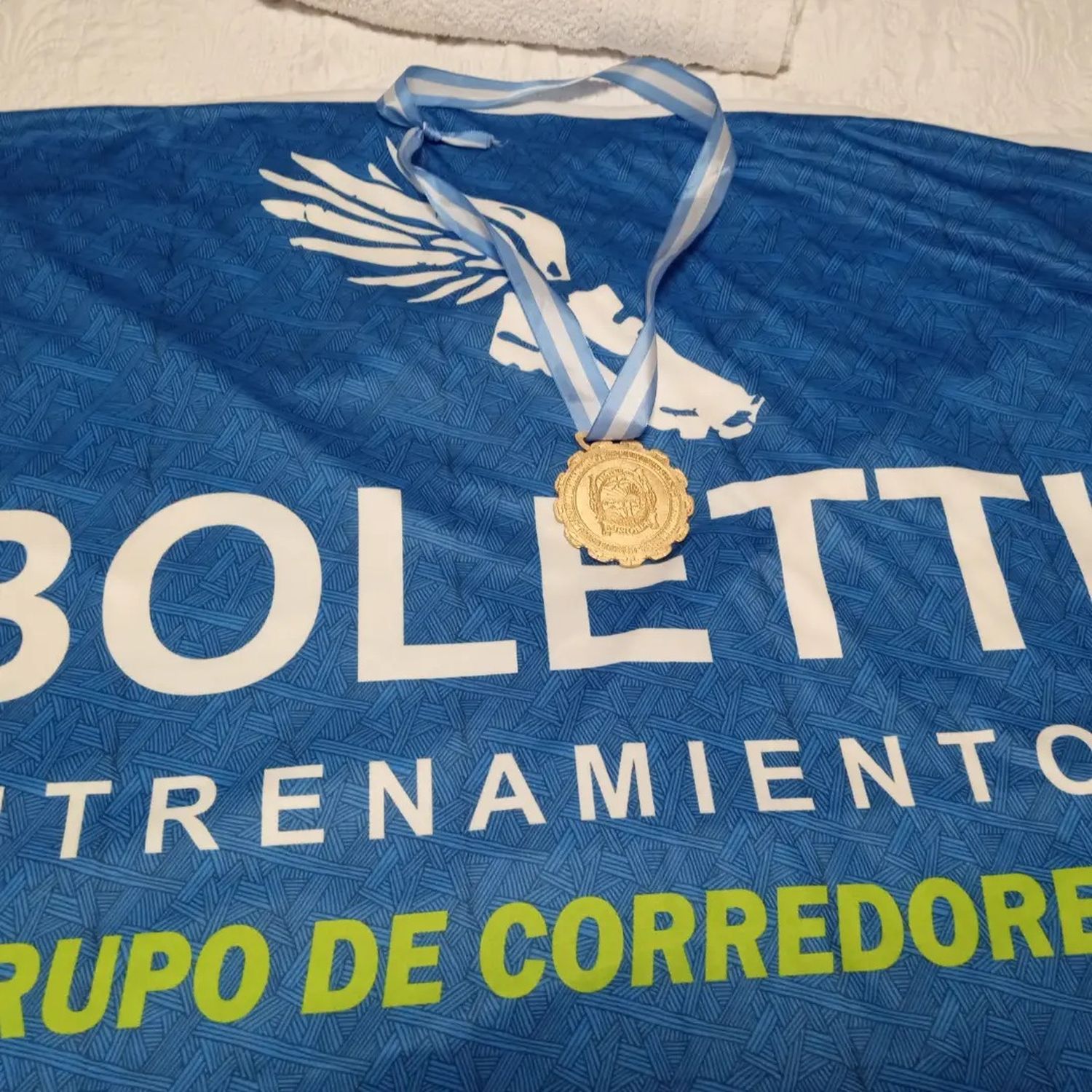 La medalla de oro que lograron Sergio Meoniz y Mauricio Boletti en Posadas, Misiones.