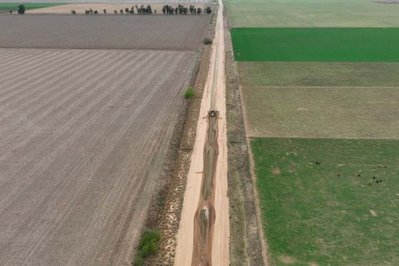Rivadavia: avanza el mejoramiento y la estabilización de Caminos Rurales