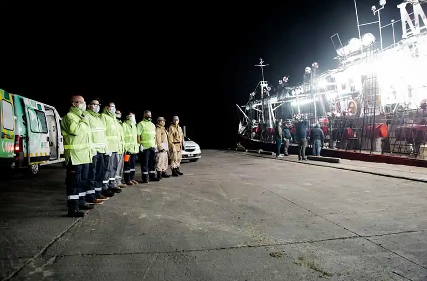 COVID-19 en el puerto: “Vamos a seguir con estrictos controles”, dijo Montenegro