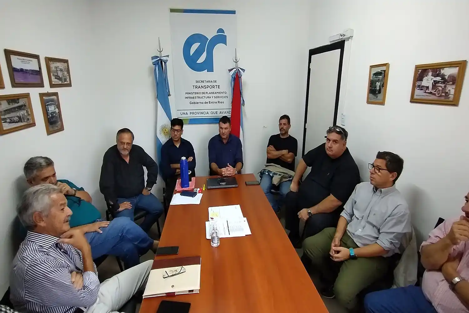 Analizan la situación del transporte urbano de pasajeros en Entre Ríos