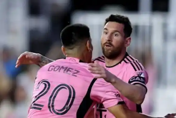 Inter de Miami ganó con dos goles de Messi