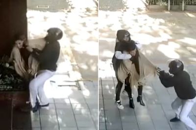 Lomas de Zamora: motochorros atacaron a una mujer, la tiraron al piso y le robaron la cartera