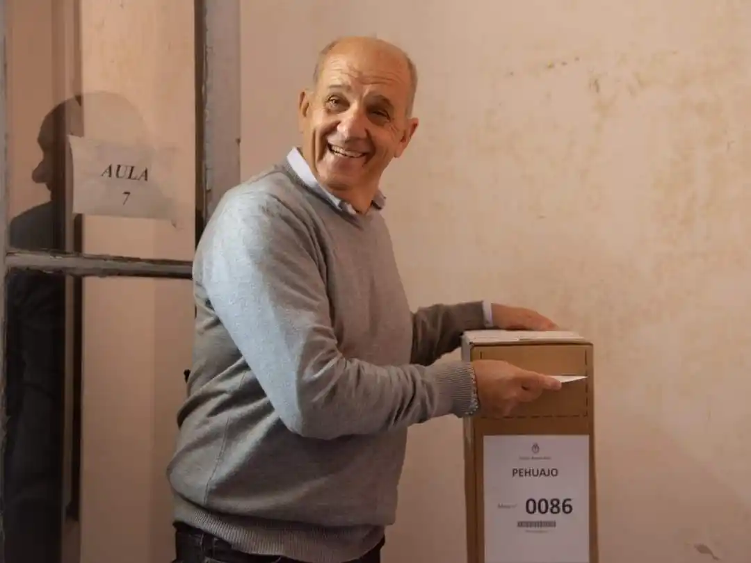 La serenidad de Zurro al votar este domingo